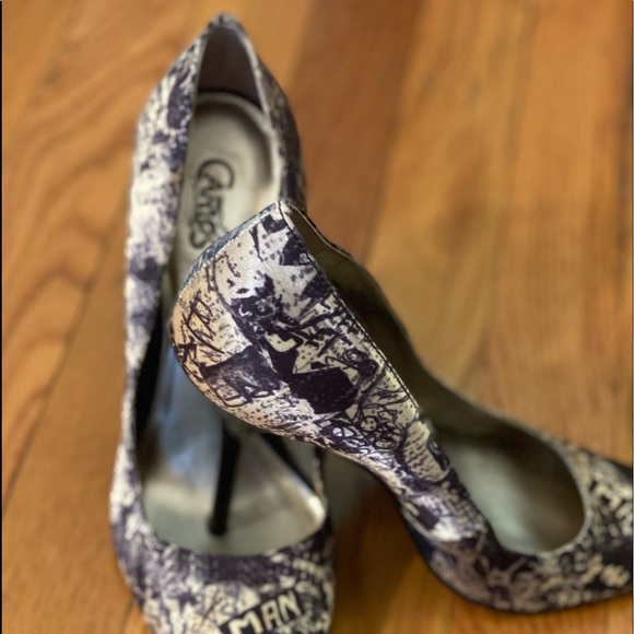 Pointed print heels - Picture 3 of 3